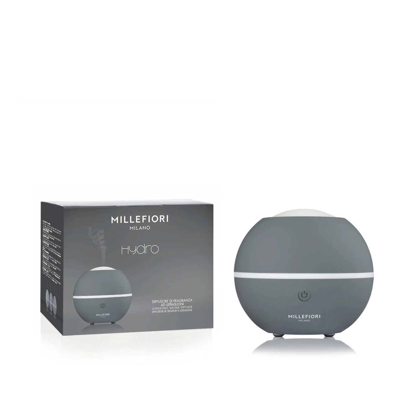 ЕЛЕКТРИЧЕСКИ ДИФУЗЕР MILLEFIORI ULTRASONIC HYDRO SPHERE GREY