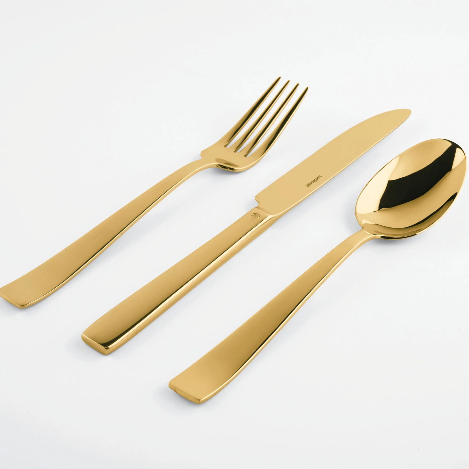 КОМПЛЕКТ ПРИБОРИ ЗА ХРАНЕНЕ FLAT PVD GOLD/ЗЛАТО 30 Ч