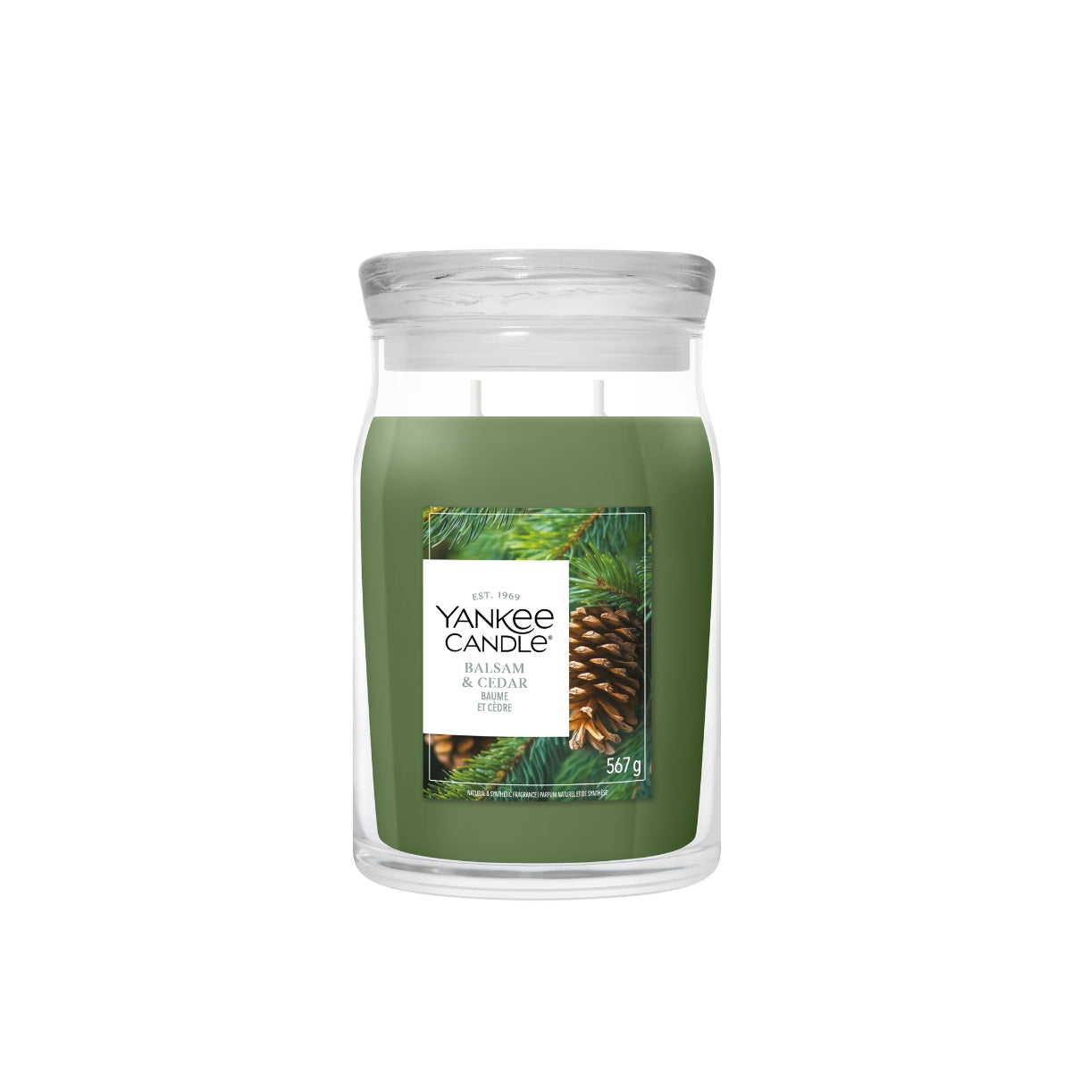 СВЕЩ YANKEE CANDLE BALSAM&CEDAR FIRESIDE