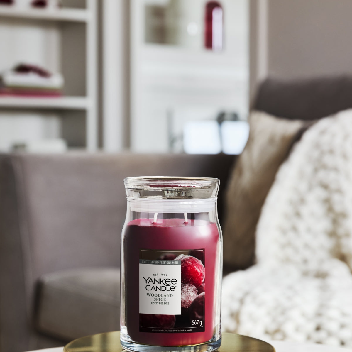 СВЕЩ YANKEE CANDLE WOODLAND SPICE
