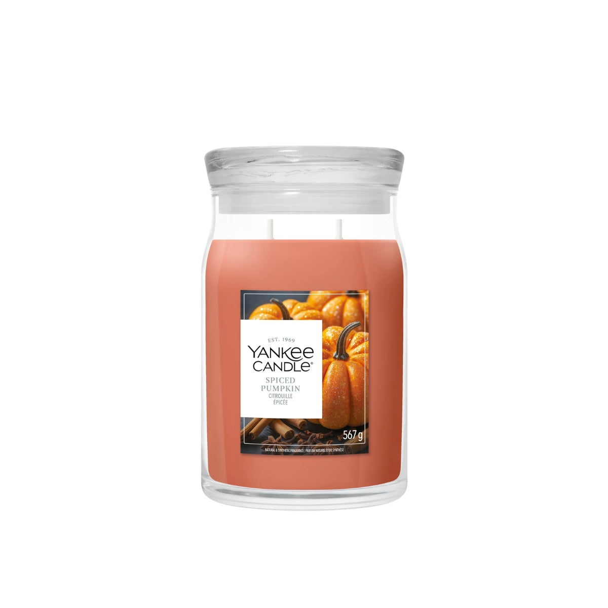 СВЕЩ YANKEE CANDLE SIGNATURE SPICED PUMPKIN