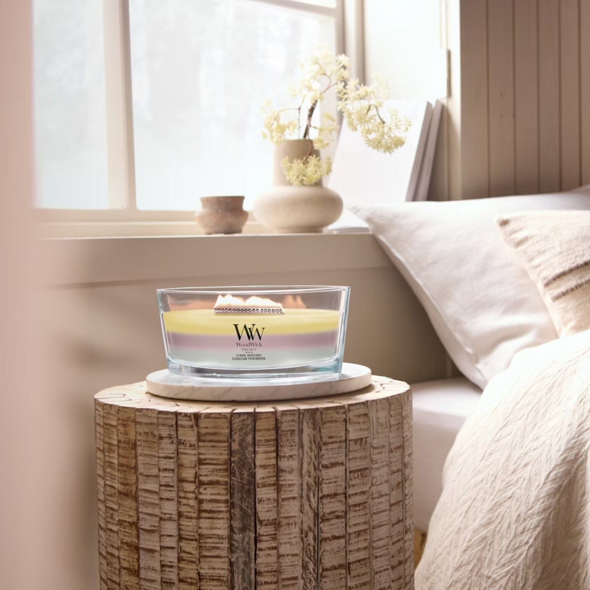 СВЕЩ WOOD WICK TRIL FLORAL BLOSSOMS ЕЛИПСА