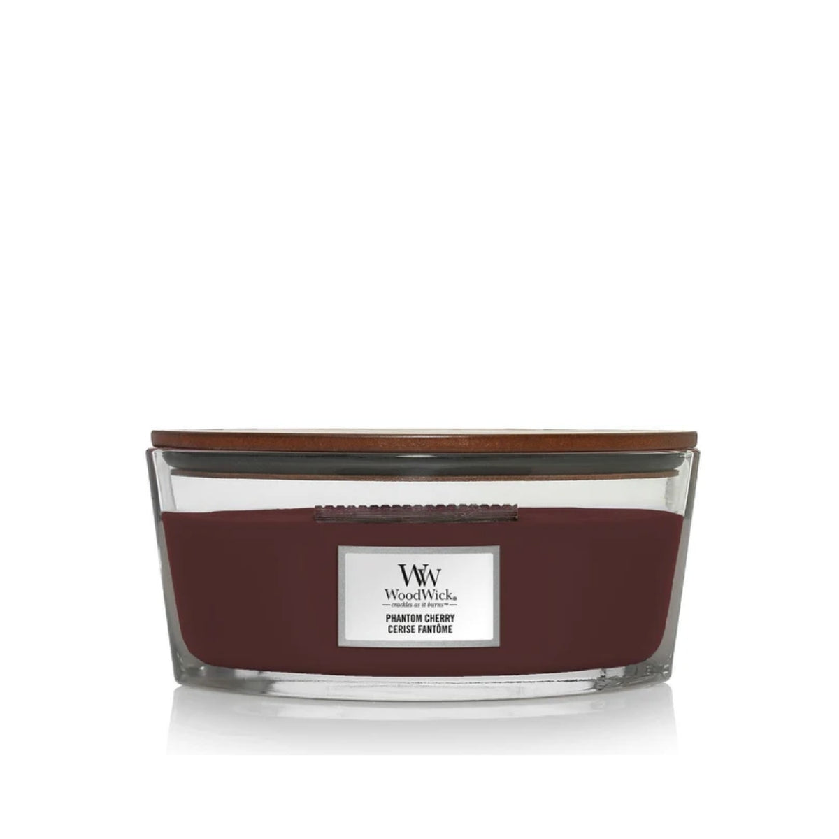 СВЕЩ WOOD WICK ELLIPSE PHANTOM CHERRY