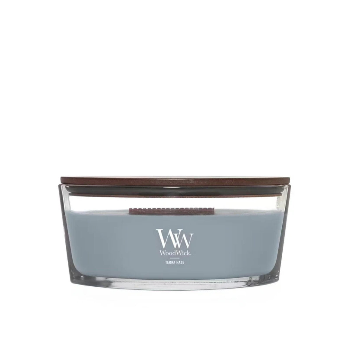 СВЕЩ WOOD WICK ELLIPSE JAR TERRA HAZE