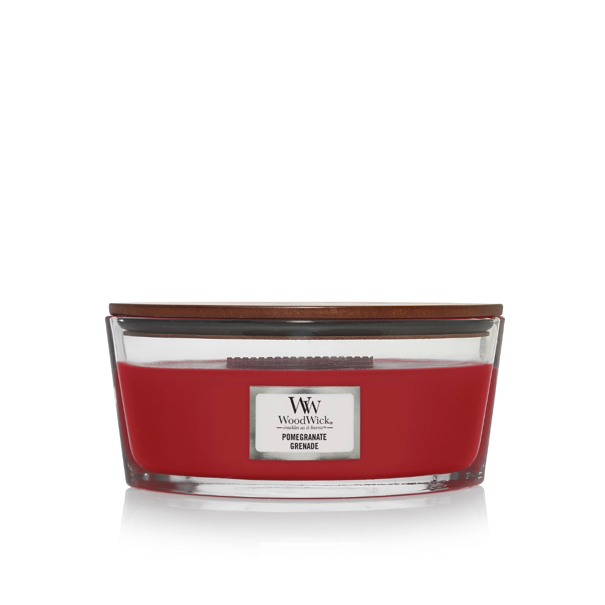 СВЕЩ WOOD WICK ELLIPSE JAR POMEGRANATE