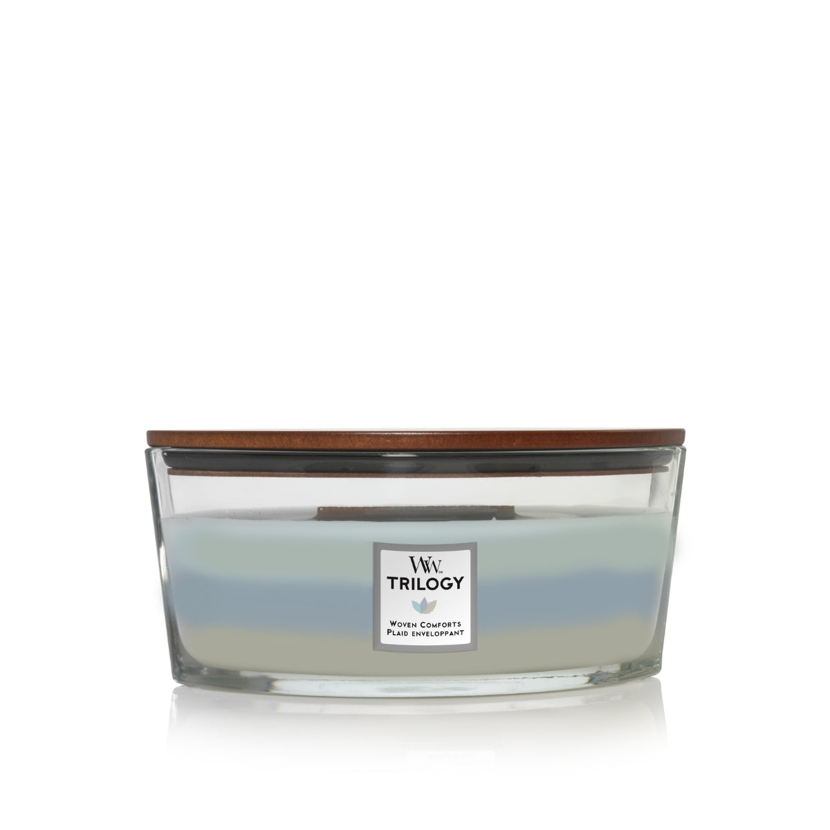 СВЕЩ WOOD WICK TRIL ELLIPSE WOVEN COMFORT