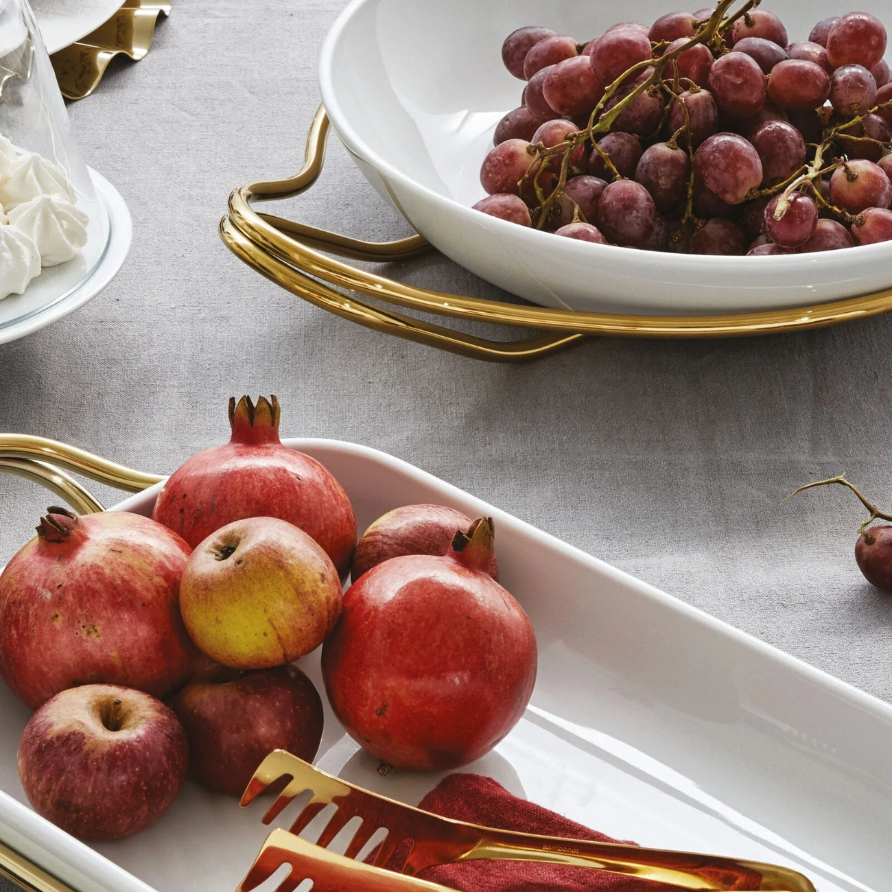 ЩИПКА ЗА СЕРВИРАНЕ НА СПАГЕТИ LIVING PVD GOLD