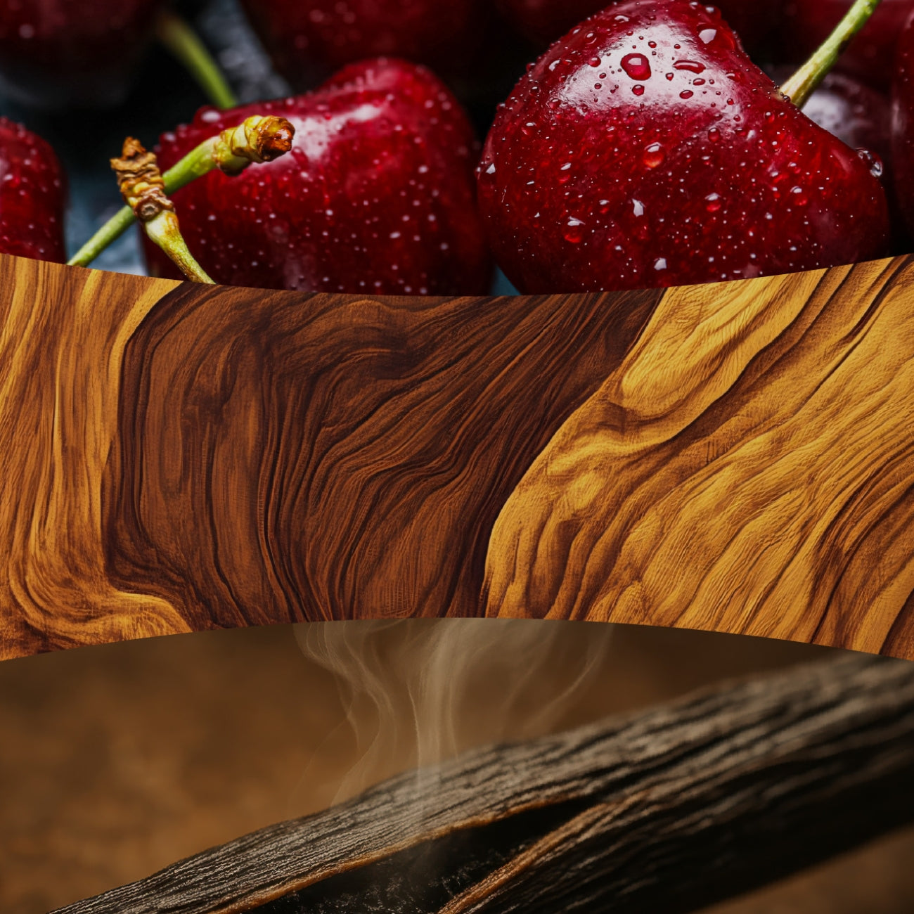 СВЕЩ WOOD WICK DARK CHERRY