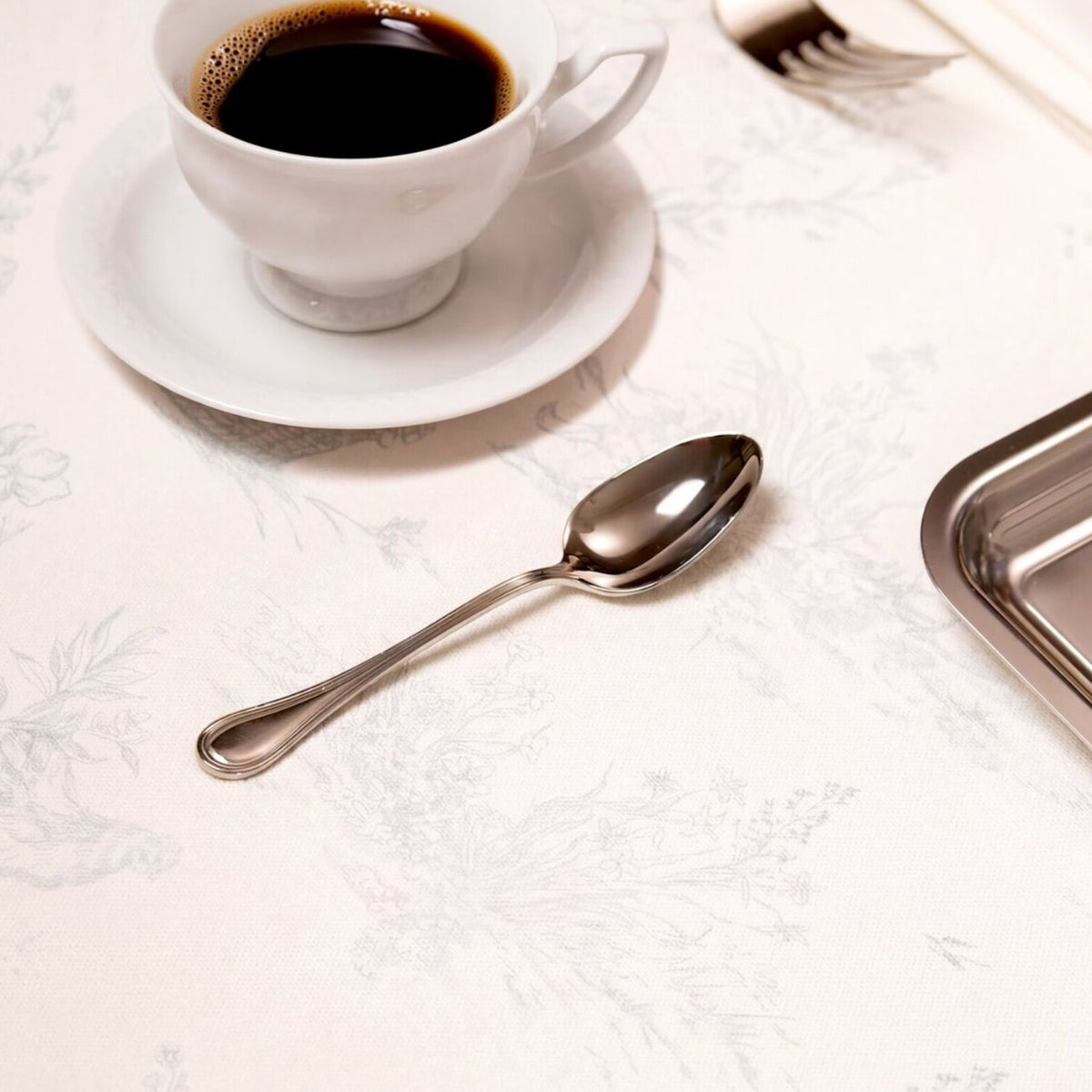 КОМПЛЕКТ ДЕСЕРТНИ ЛЪЖИЧКИ SAMBONET S/STEEL MOKA ROYAL 6 Ч