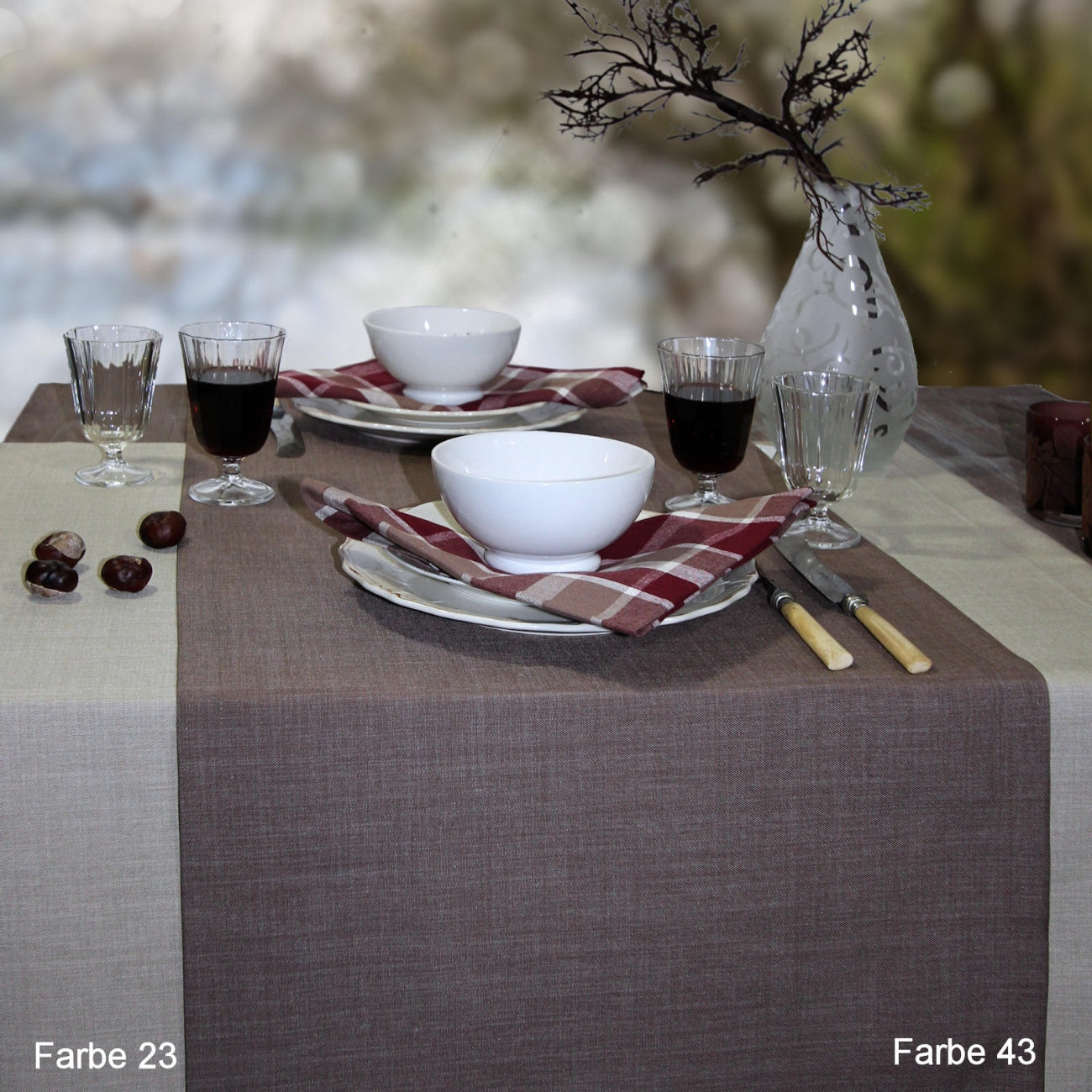 ПОКРИВКА ЗА МАСА SANDER LOFT D.TAUPE