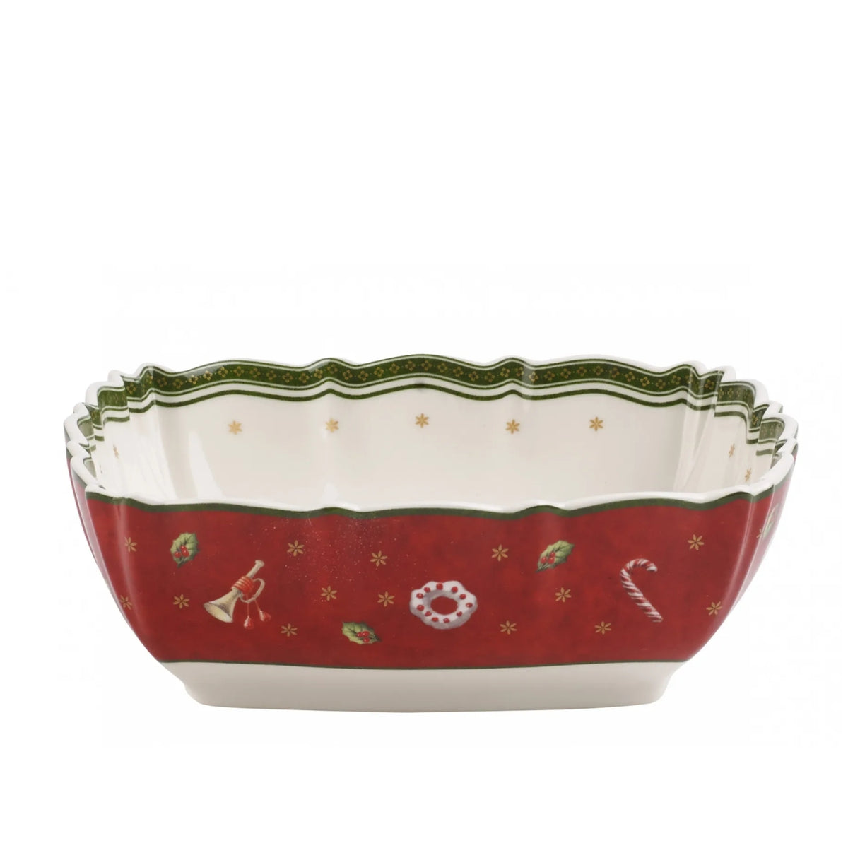 КОЛЕДНА САЛАТНА КВАДРАТНА КУПА VILLEROY&BOCH 16/16 СМ