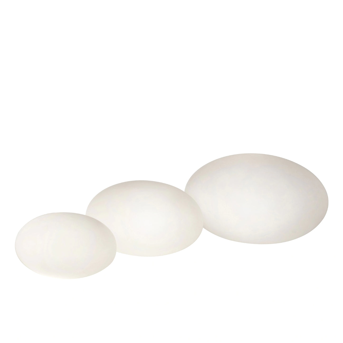 НАСТОЛНА ЛАМПА VANCOUVER WHITE GLASS D25 СМ