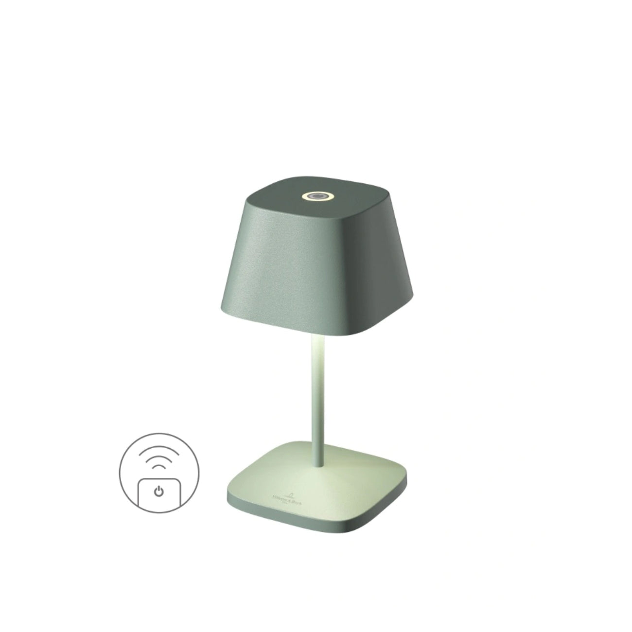 ЛЕД ЛАМПА ЗА МАСА КВАДРАТНА VILLEROY&BOCH NEAPEL OLIVE GREEN VB 20СМ