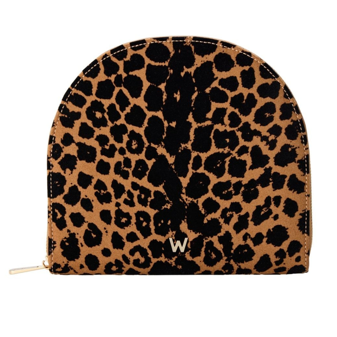 ЛУКСОЗНА ЧАНТА ЗА БИЖУТА PORTFOLIO SAVANNA LEOPARD TAN/BLACK