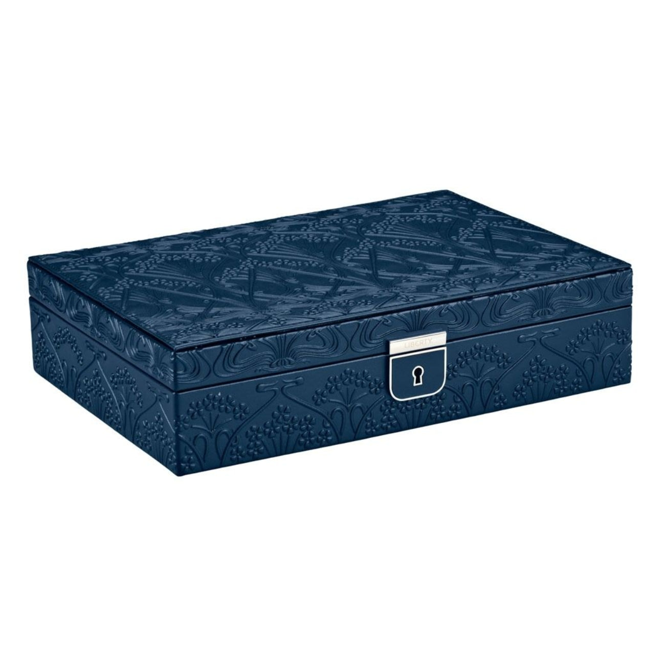 ЛУКСОЗНА КУTИЯ ЗА БИЖУТА M WOLF&LIBERTY ALL OVER LANTHE NAVY