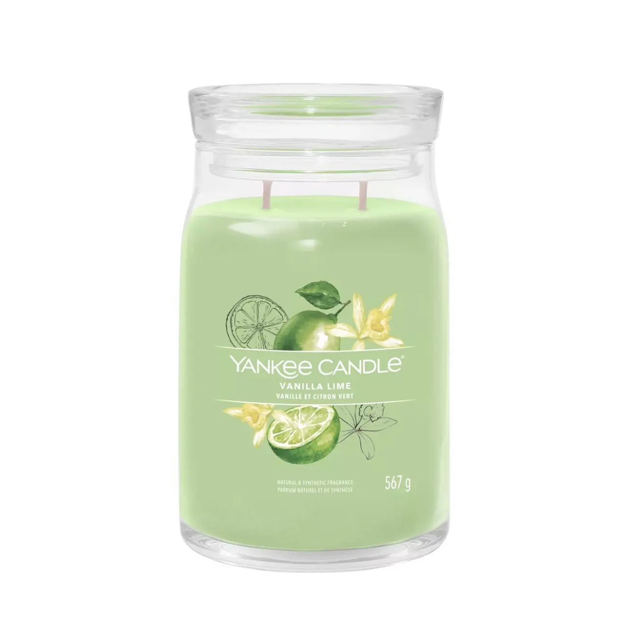 СВЕЩ YANKEE CANDLE SIGNATURE VANILLA LIME