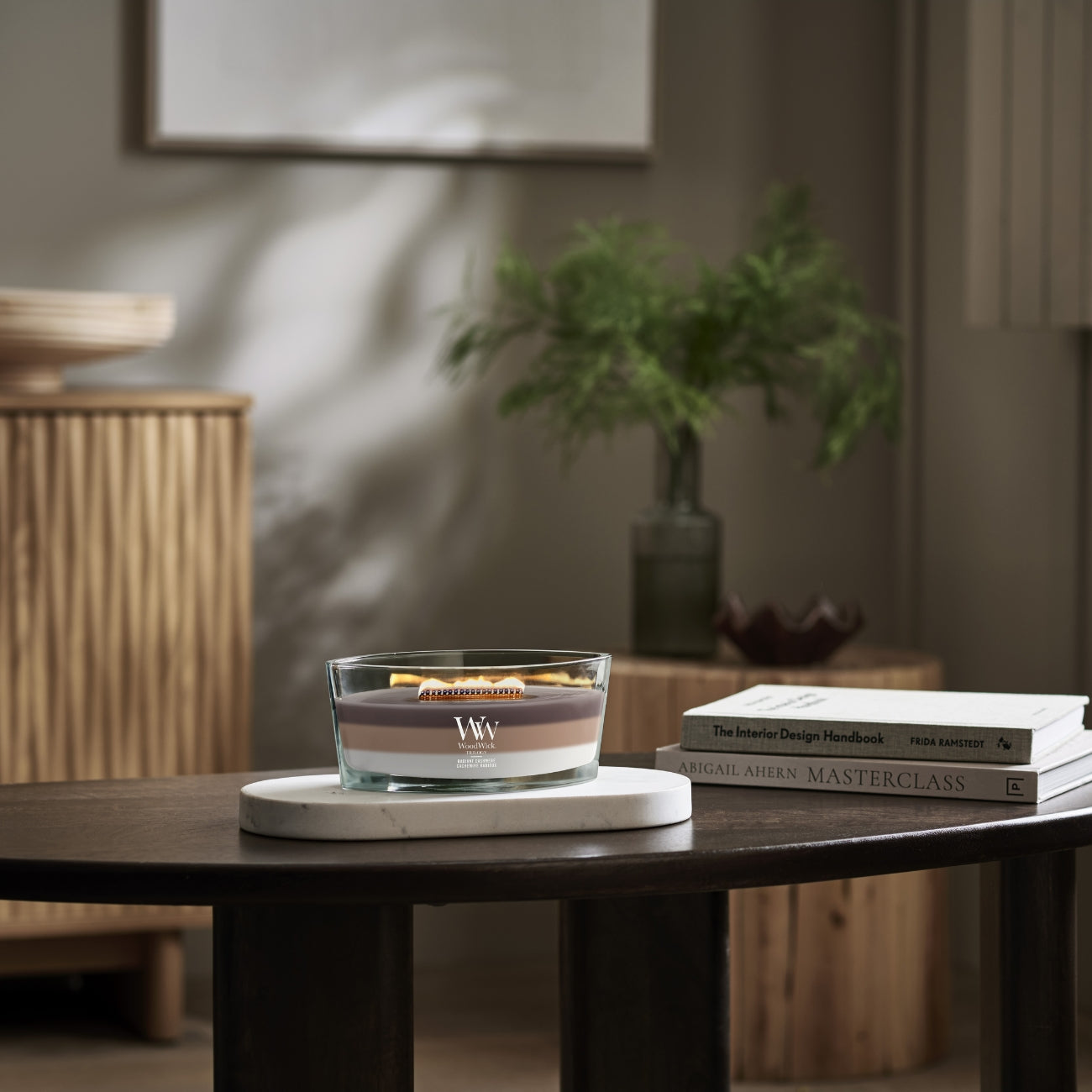 СВЕЩ WOOD WICK TRIL ЕЛИПС RADIANT CASHMERE