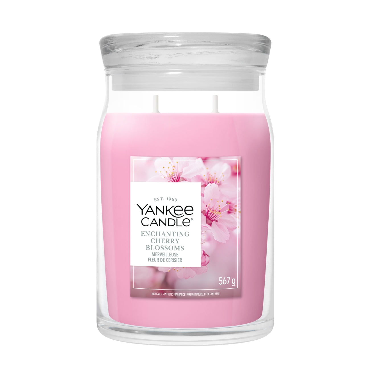 СВЕЩ YANKEE CANDLE SIGNATURE ENCHANTING CHERRY BLOSSOM