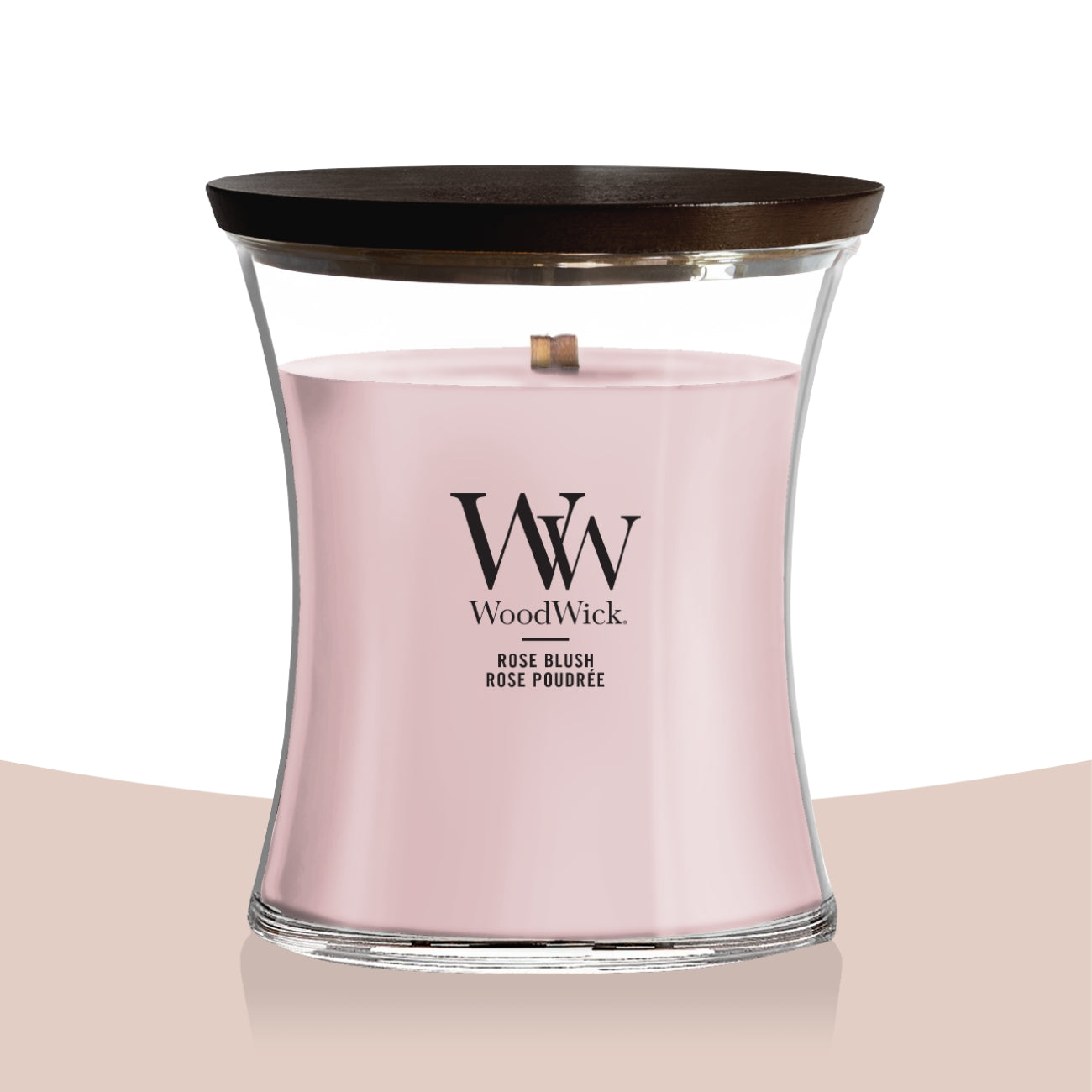 СВЕЩ WOOD WICK ROSE BLUSH