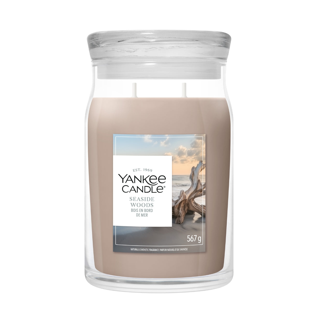 СВЕЩ YANKEE CANDLE SIGNATURE SEASIDE WOODS NEW