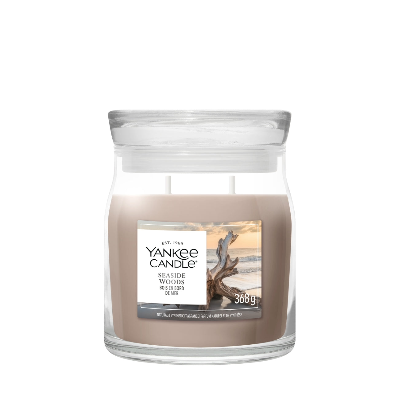 СВЕЩ YANKEE CANDLE SIGNATURE SEASIDE WOODS NEW