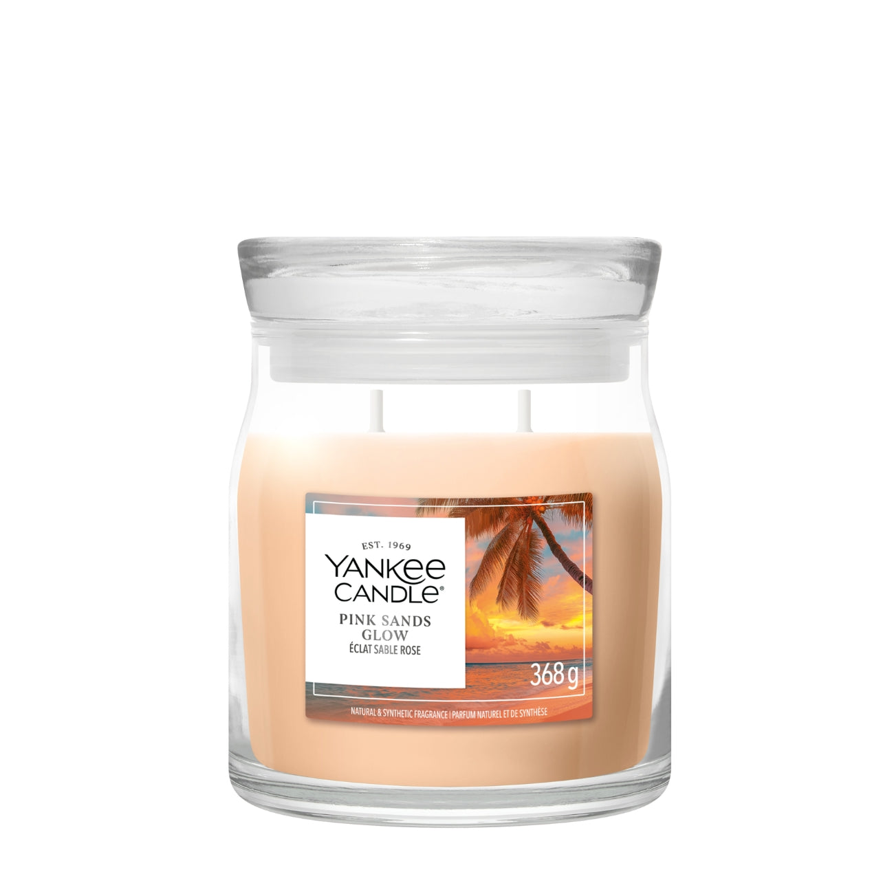 СВЕЩ YANKEE CANDLE SIGNATURE PINK SANDS GLOW