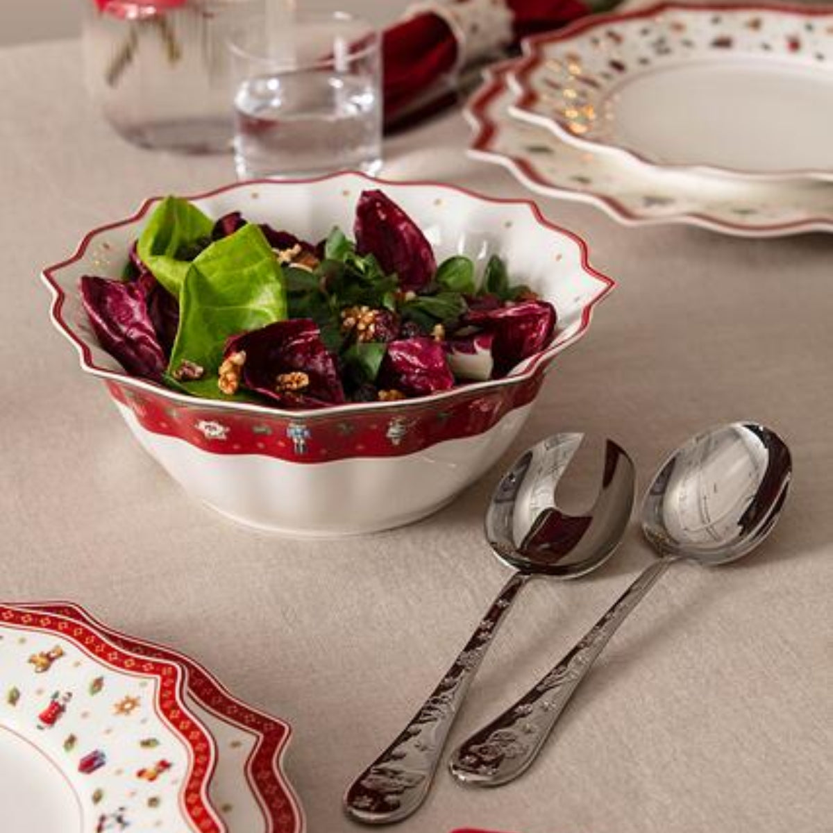 КОМПЛЕКТ ЗА СЕРВИРАНЕ НА САЛАТА 2ЧАСТИ VILLEROY&BOCH TOY`S DELIGHT
