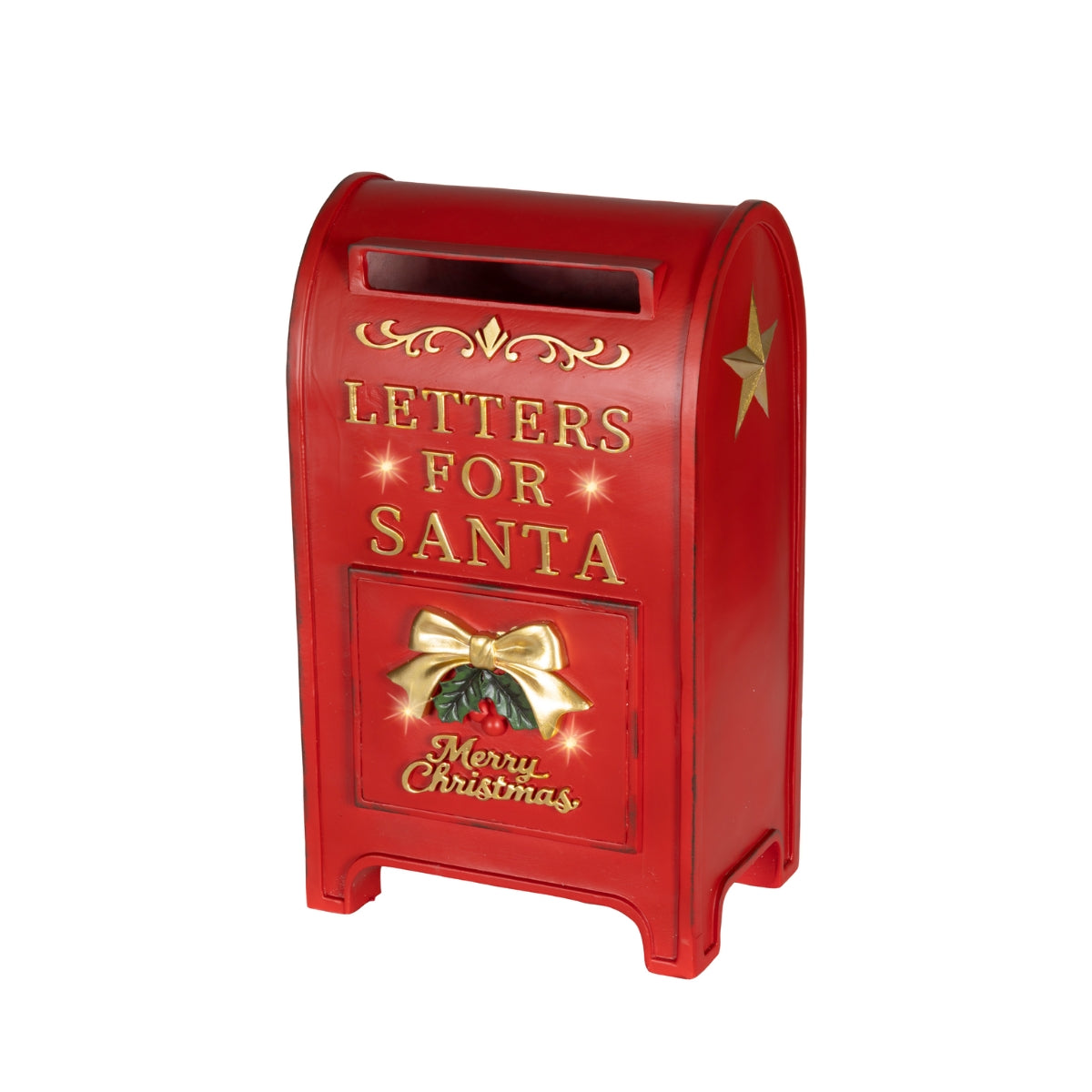 СВЕТЕЩА LED КУТИЯ ЗА ПИСМА LETTERS FOR SANTA 45СМ