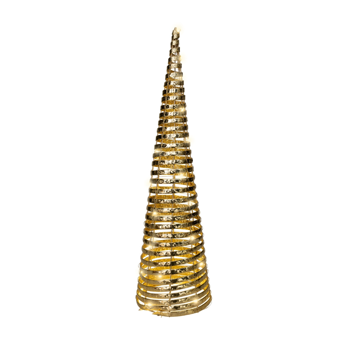 ДЕКОРАТИВЕН СВЕТЕЩ КОНУС MICRO LED D16 H60 GOLD