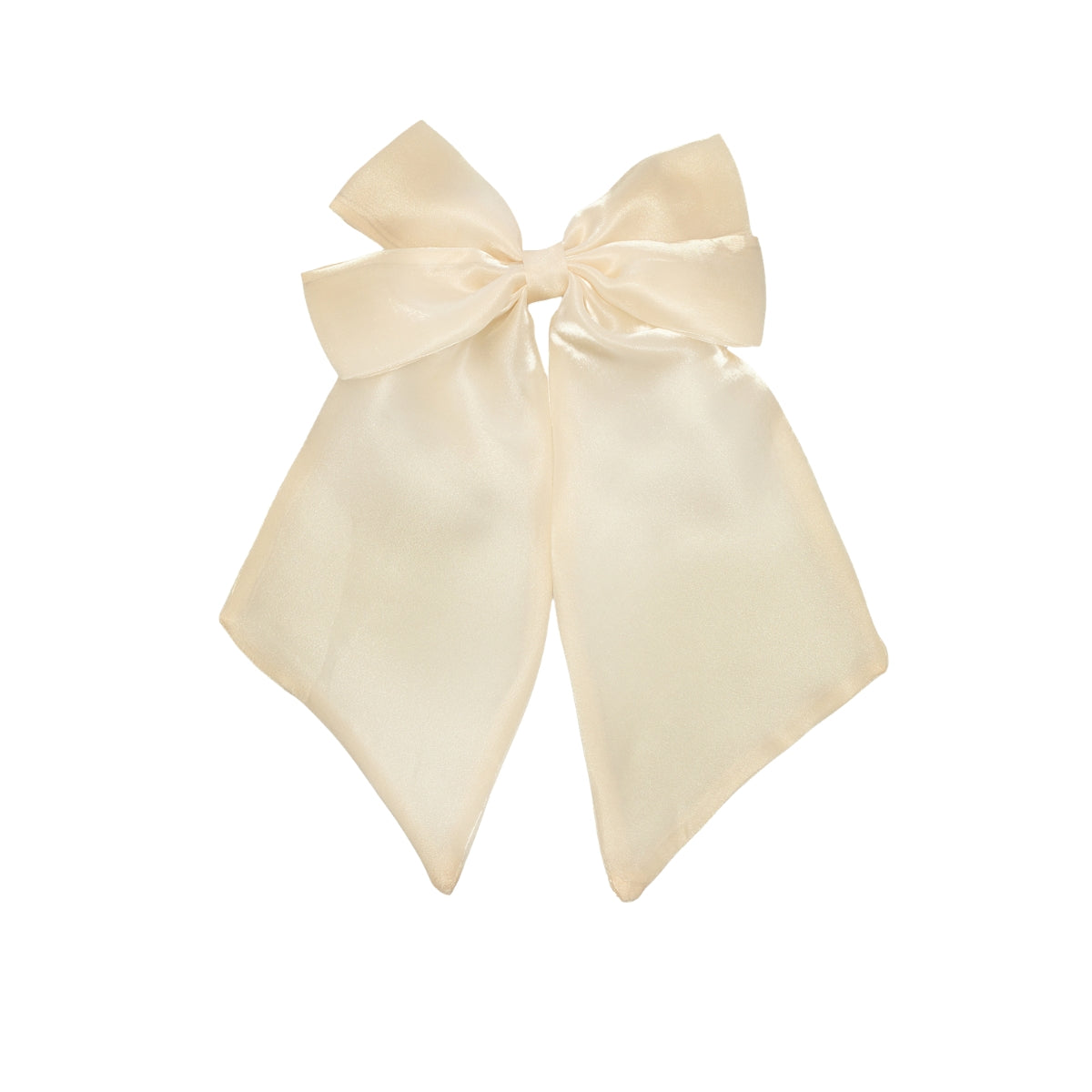 САТЕНЕНА ПАНДЕЛКА С КЛИПС 25Х45СМ IVORY