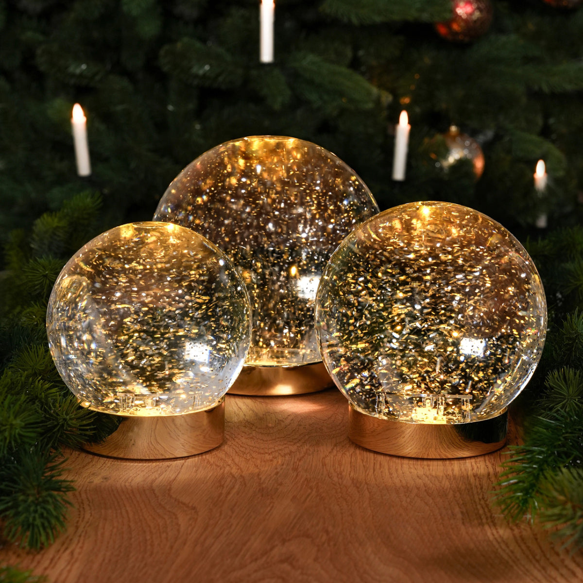 ДЕКОРАТИВНА LED ЛАМПА VILLEROY&BOCH GLAMOR BAUBLE 13СМ GOLD