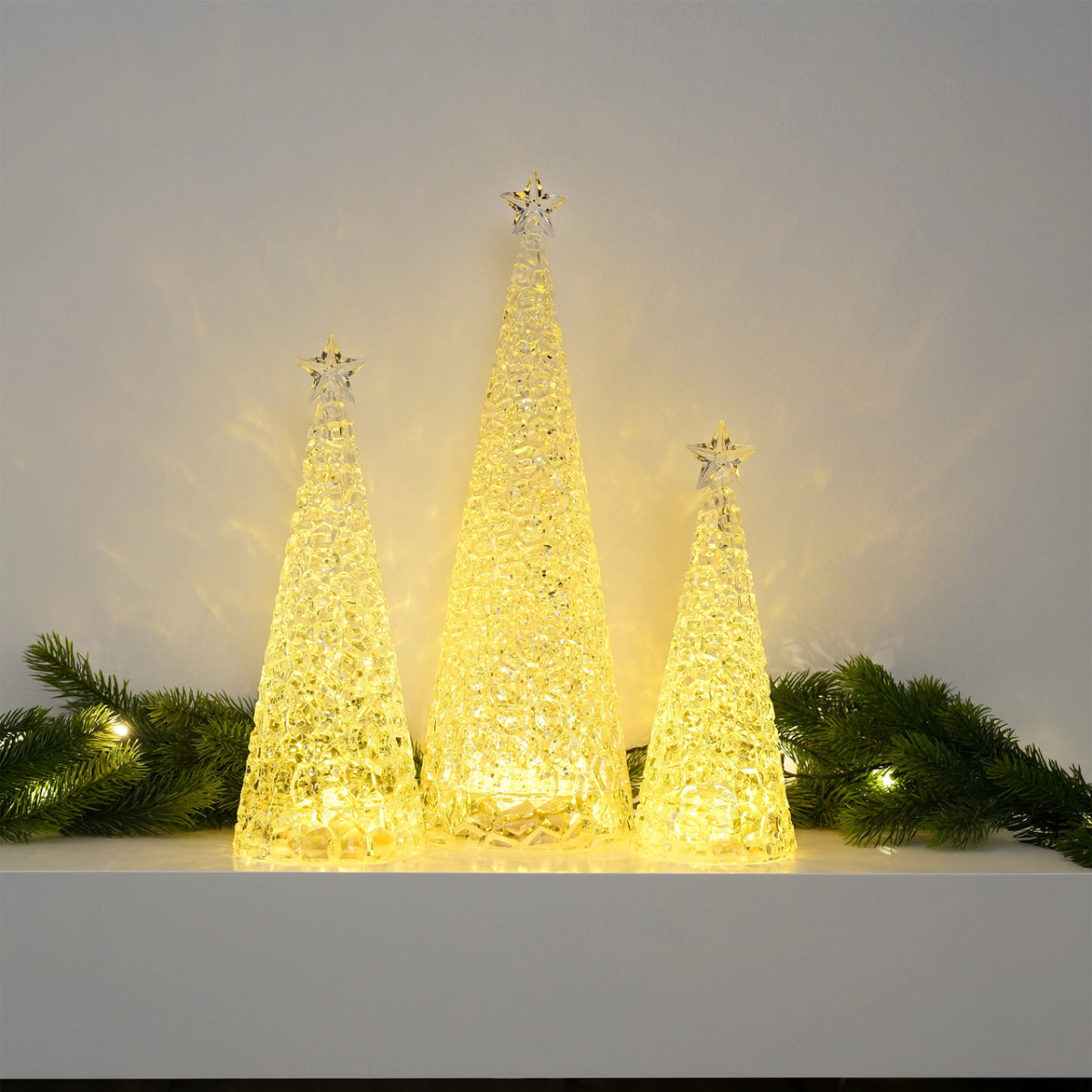 ДЕКОРАТИВНА LED ЛАМПА VILLEROY&BOCH GLAMOR SILVER 28СМ