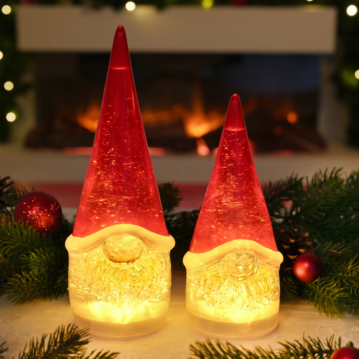 ДЕКОРАТИВНА LED ЛАМПА VILLEROY&BOCH GLAMOR GNOME 28СМ RED