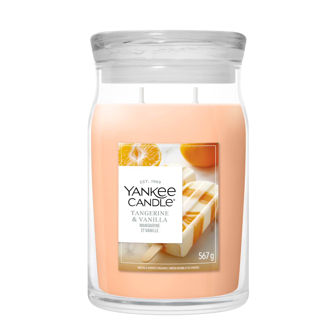 СВЕЩ YANKEE CANDLE SIGNATURE TANGERINE&VANILLA