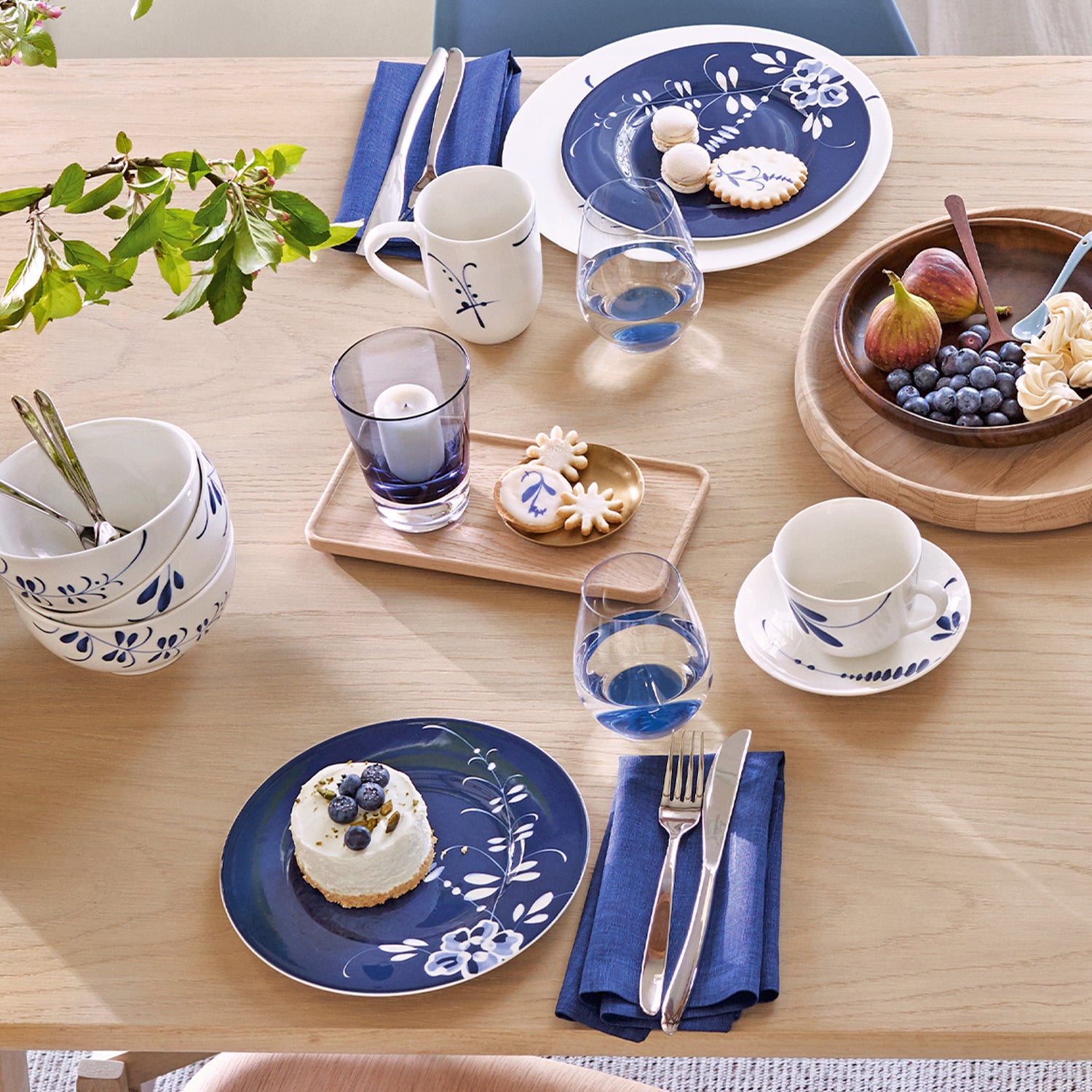чаша с чинийка Villeroy & Boch, Old Luxembourg Brindille