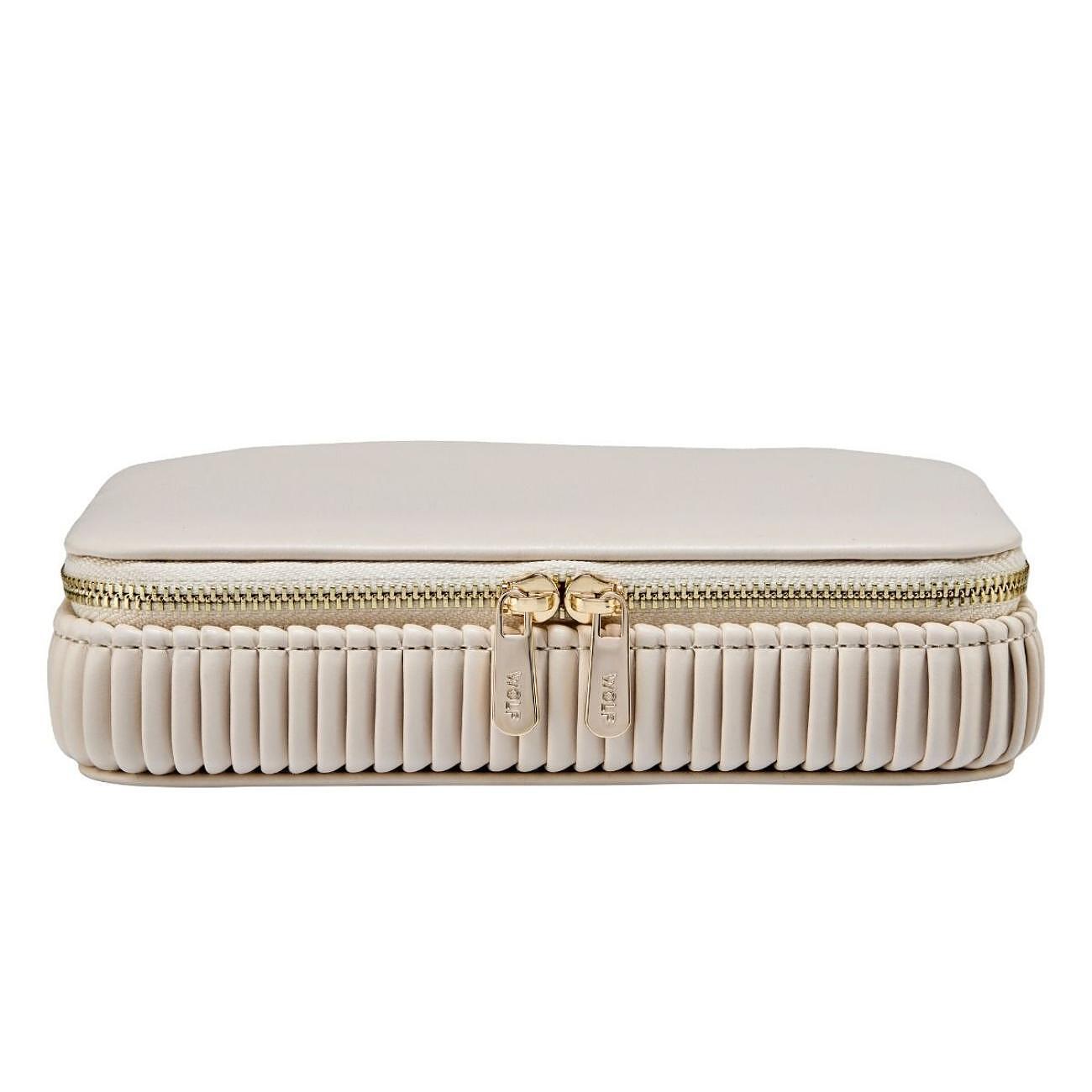 ЧАНТА ЗА БИЖУТА WOLF BELLA ZIP CASE BONE
