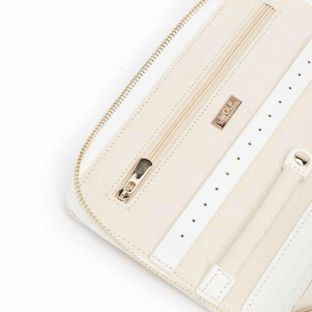 ПОРТФЕЙЛ ЗА БИЖУТА WOLF MARIA JEWELRY PORTFOLIO WHITE