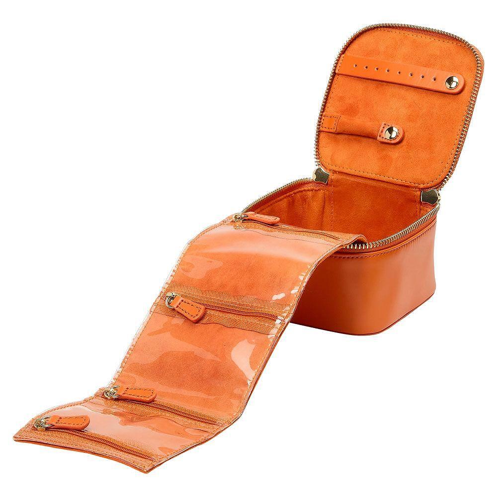 ЛУКСОЗНА ЧАНТА ЗА БИЖУТА WOLF MARIA CUBE ZIP TRAVEL CASE TANGER