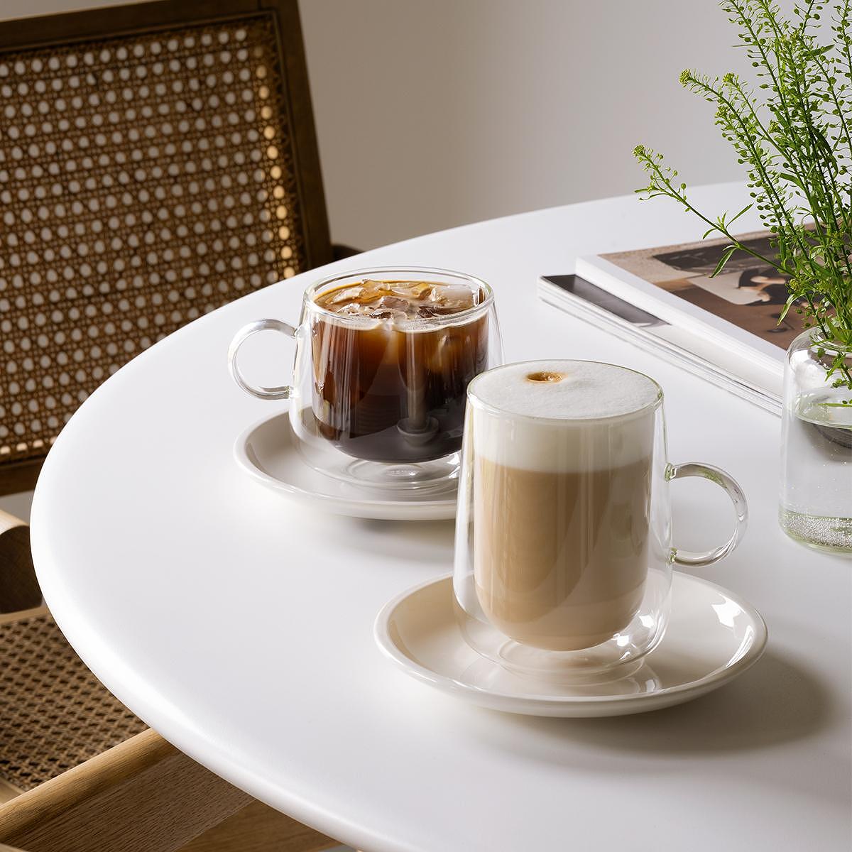 КОМПЛЕКТ ОТ 2 БР ЧАШИ ЗА ЛАТЕ 250 МЛ VILLEROY&BOCH ARTESANO HOT&COLD BEVERAGES