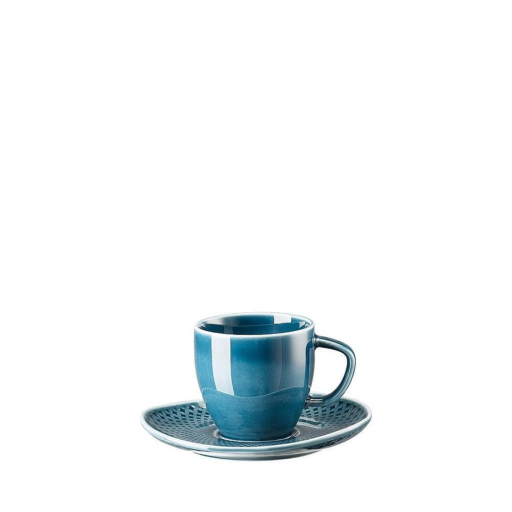 ЧАША И ЧИНИЙКА ЕСПРЕСО ROSENTHAL JUNTO OCEAN BLUE