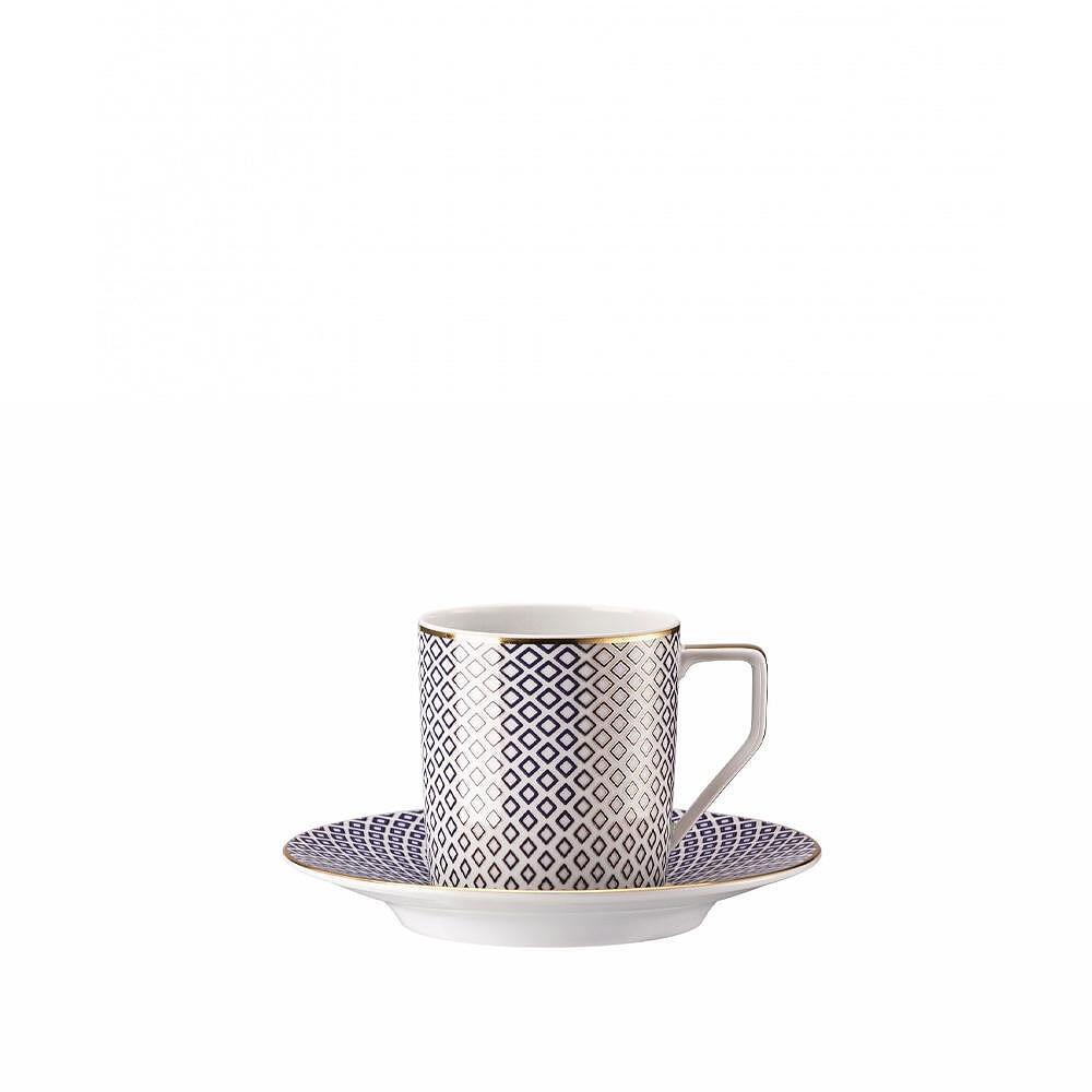 ЧАША И ЧИНИЙКА КАФЕ 4 TAL CARREAU BLEU - ROSENTH
