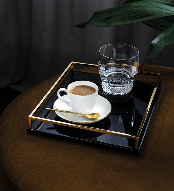 ЧАША И ЧИНИЙКА ЗА ЕСПРЕСО VILLEROY & BOCH ANMUT GOLD ESPRESSO CUP & SAUCER