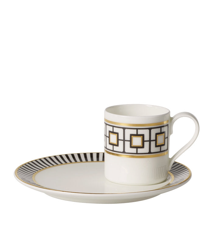 ЧАША И ЧИНИЙКА ЗА ЕСПРЕСО VILLEROY & BOCH METRO CHIC