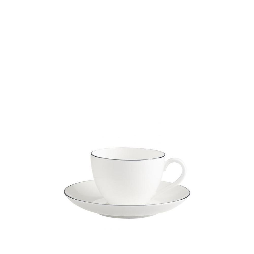 ЧАША И ЧИНИЙКА ЗА КАФЕ VILLEROY & BOCH, ANMUT PLATINUM TEA CUP & SAUCER