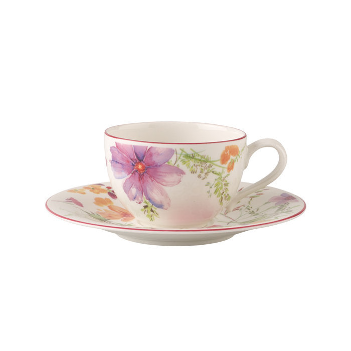 чаша и чинийка за закуска Villeroy & Boch, Mariefleur Basic Breakfast