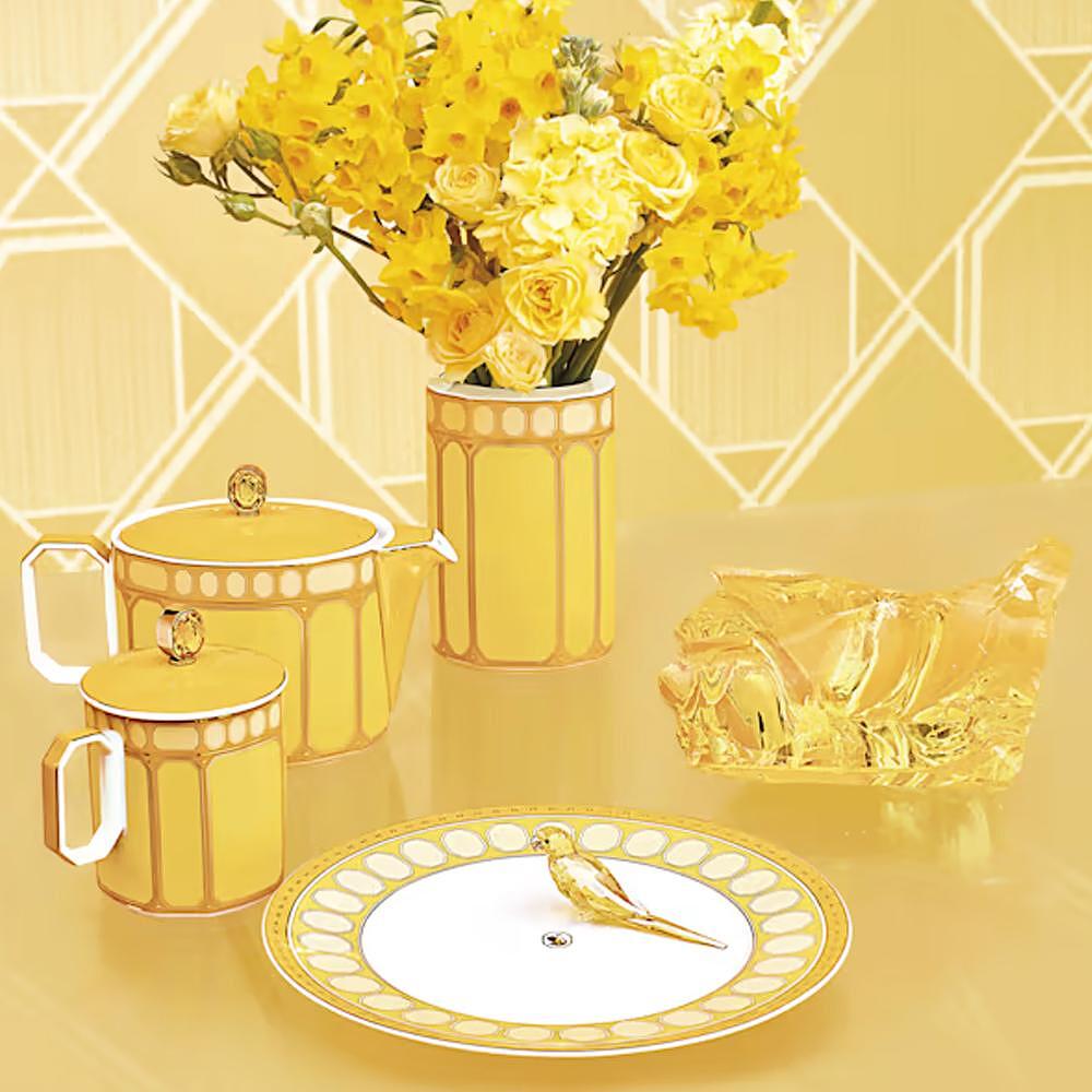ЧАША/ЧИН ЕСПРЕСО SIGNUM ROSENTHAL SWAROVSKI JONQUIL ЖЪЛТ
