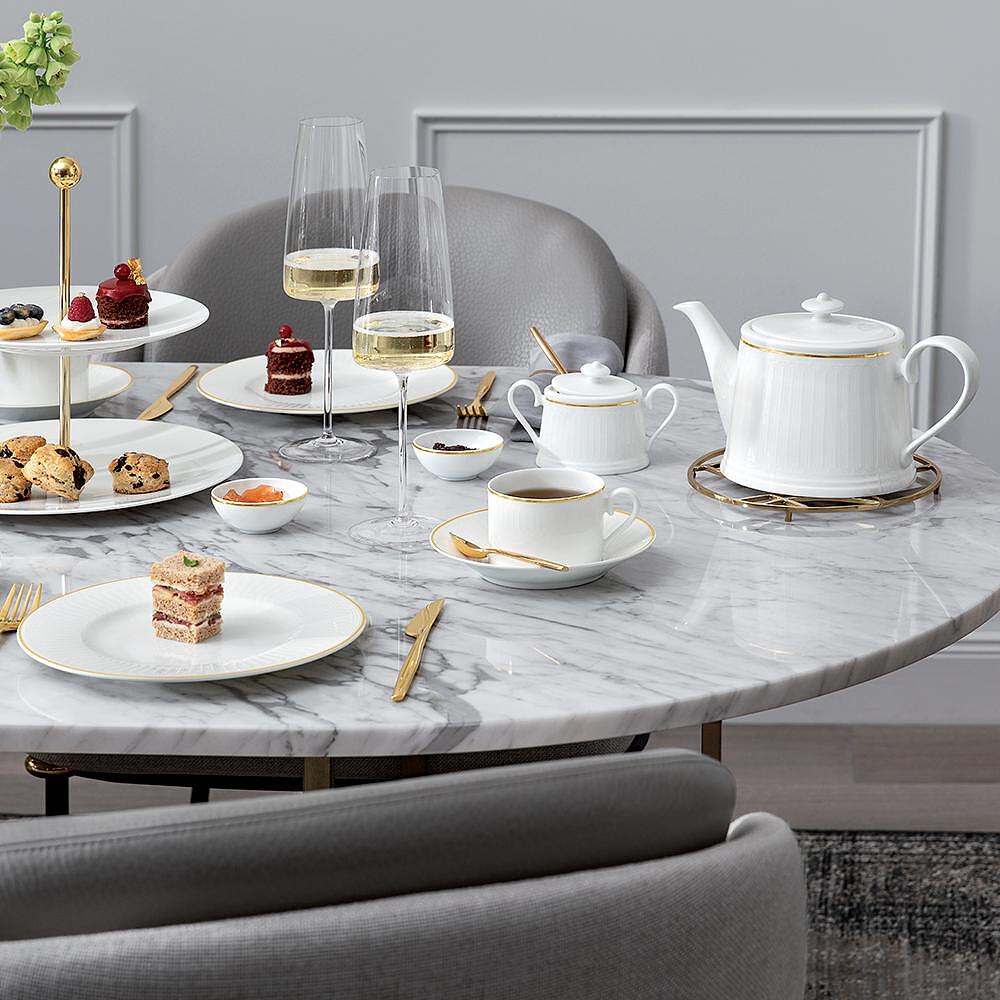 ЧАША И ЧИНИЙКА ЗА ЧАЙ VILLEROY & BOCH CHATEAU SEPTFONTAINES