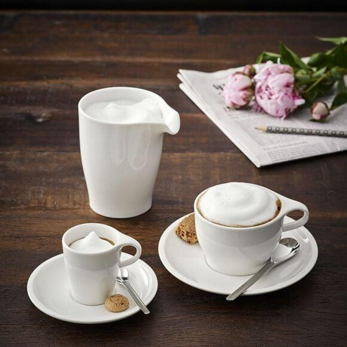 КОМПЛЕКТ ЗА КАФЕ ЧАШИ И ЧИНИКИ 6 БР VILLEROY&BOCH COFFEE PASSION