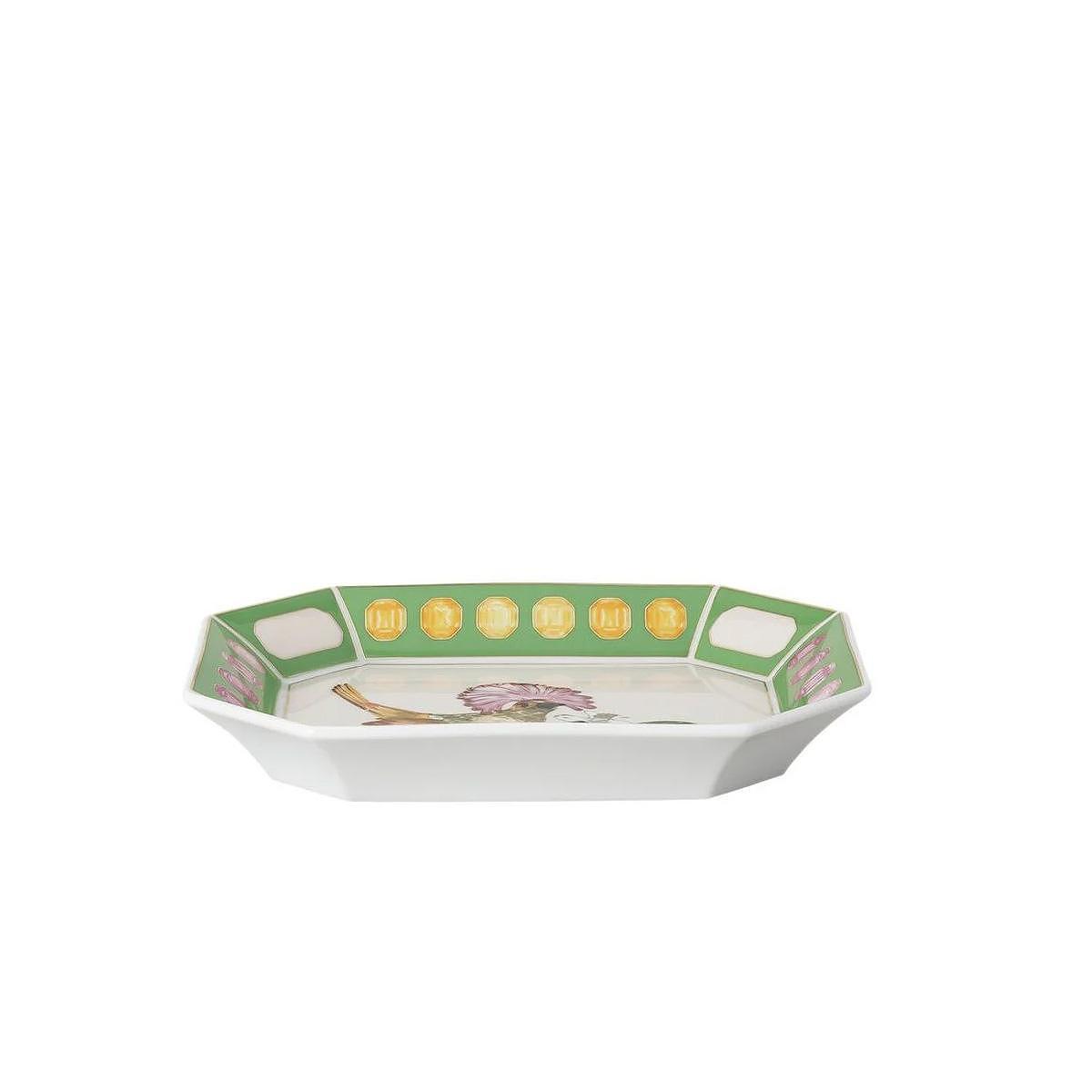 ЧИНИЯ 20Х16СМ ROSENTHAL SWAROVSKI IDYLLIA GREEN