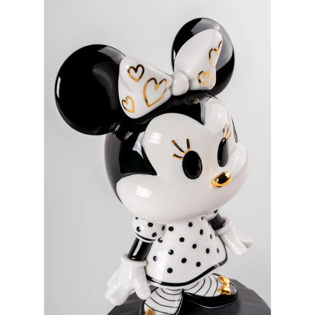ДЕКОРАТИВНА ФИГУРА LLADRO MINNIE IN BLACK AND WHITE
